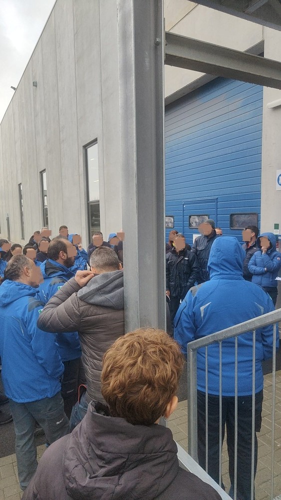 Lo sciopero di martedì scorso ad Airasca Lo sciopero di martedì scorso ad Airasca