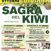 A Bibiana torna la Sagra del Kiwi: tre giorni di gusto e divertimento sotto il Palatenda riscaldato