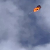 Un MiG-29 ucraino distrugge un drone russo con il suo cannone di bordo Un MiG-29 ucraino distrugge un drone russo con il suo cannone di bordo