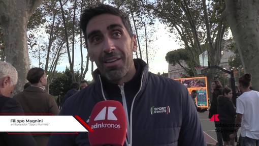 Filippo Magnini a Colle Oppio: "Spazio con energia pazzesca, tanti i ragazzi che ne beneficeranno" Filippo Magnini a Colle Oppio: "Spazio con energia pazzesca, tanti i ragazzi che ne beneficeranno"