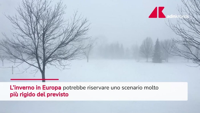 Inverno in Europa, potrebbe essere più freddo di quanto ci aspettiamo