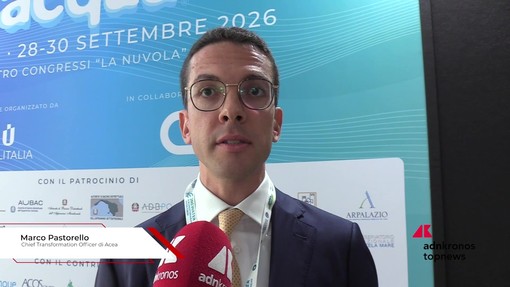 Pastorello (Acea): "Gap idridoc mondiale pari a 6.500 miliardi di euro" Pastorello (Acea): "Gap idridoc mondiale pari a 6.500 miliardi di euro"