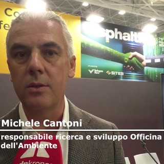 Cantoni (Officina dell'Ambiente): "SandMatrix 0-4 è 100% riciclato, da sperimentazione ottimi risultati"