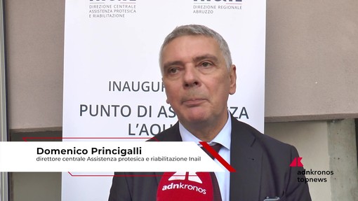 Princigalli (Inail): "Assistenza protesica più vicina agli assistiti: a L'Aquila il settimo presidio di prossimità" Princigalli (Inail): "Assistenza protesica più vicina agli assistiti: a L'Aquila il settimo presidio di prossimità"
