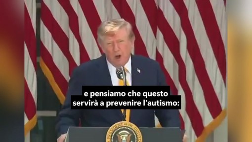Trump torna su autismo e vaccini, la proposta: "Cinque piccole dosi invece di una massiccia" Trump torna su autismo e vaccini, la proposta: "Cinque piccole dosi invece di una massiccia"