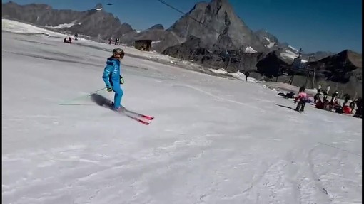 Sci, Federica Brignone torna in pista a Cervinia
