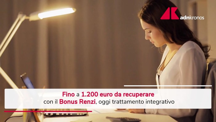 Ex bonus Renzi in busta paga, è possibile recuperare fino a 1.200 euro Ex bonus Renzi in busta paga, è possibile recuperare fino a 1.200 euro