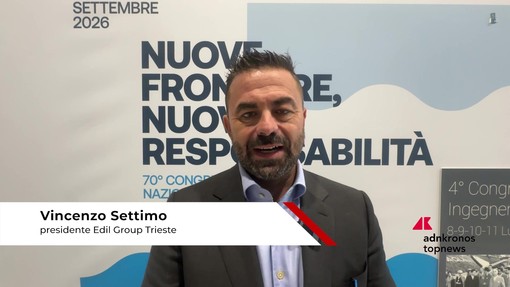 Professioni: Settimo (Edil Group), 'diamo il nostro supporto al Congresso nazionale degli ingegneri' Professioni: Settimo (Edil Group), 'diamo il nostro supporto al Congresso nazionale degli ingegneri'