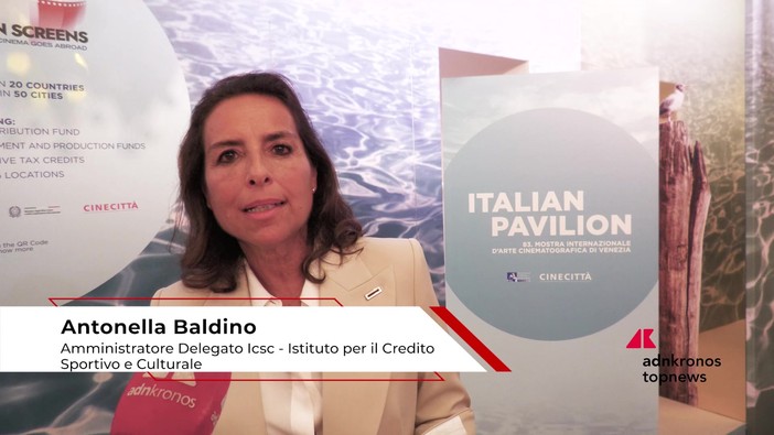 Cinema, Baldino (Icsc): "Sosteniamo trasformazione finanza a supporto delle imprese del settore" Cinema, Baldino (Icsc): "Sosteniamo trasformazione finanza a supporto delle imprese del settore"