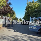 Roma, in corso sgombero 'palazzo della droga' in via Tallone a Tor Sapienza