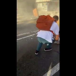 Terremoto in Colombia, il crollo e la fuga in extremis