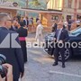 Il Papa arriva a Genazzano, l'accoglienza dei fedeli Il Papa arriva a Genazzano, l'accoglienza dei fedeli