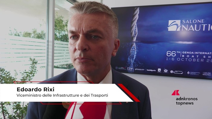Nautica: Rixi, 'Italia detiene il 30% dei maxi yacht, la blue economy offre lavoro qualificato ai giovani' Nautica: Rixi, 'Italia detiene il 30% dei maxi yacht, la blue economy offre lavoro qualificato ai giovani'