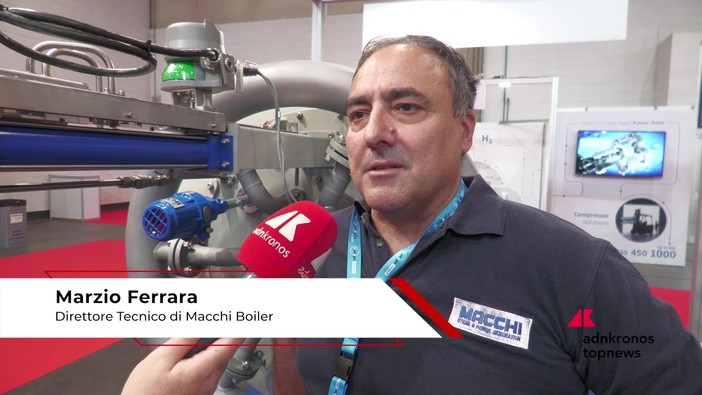 Hydrogen Expo 2026: Ferrara (Macchi Boiler), 'ci auguriamo che l'Italia segua crescita H2 che vediamo negli Usa' Hydrogen Expo 2026: Ferrara (Macchi Boiler), 'ci auguriamo che l'Italia segua crescita H2 che vediamo negli Usa'