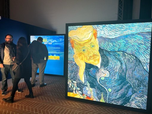 I colori di Van Gogh invadono gli spazi della Palazzina di Caccia di Stupinigi