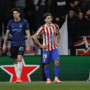 Inter beffata nel recupero in Champions, 2-1 per l’Atletico Madrid