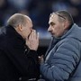 Lazio-Milan, pace fatta (e saluto) tra Allegri e il vice di Sarri in Coppa Italia Lazio-Milan, pace fatta (e saluto) tra Allegri e il vice di Sarri in Coppa Italia