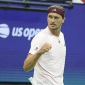Zverev primo finalista dello US Open, Khachanov si arrende in tre set Zverev primo finalista dello US Open, Khachanov si arrende in tre set