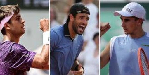 Roland Garros, tris azzurro ai quarti: Cobolli, Berrettini e Arnaldi avanti tutta Roland Garros, tris azzurro ai quarti: Cobolli, Berrettini e Arnaldi avanti tutta