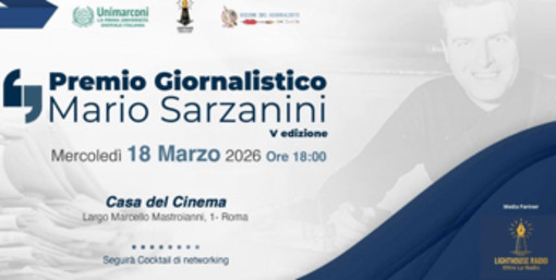 Giornalisti, il 18 marzo il premio Sarzanini: Cassiano (Adnkronos) tra i vincitori con Saviano e Zanchini Giornalisti, il 18 marzo il premio Sarzanini: Cassiano (Adnkronos) tra i vincitori con Saviano e Zanchini