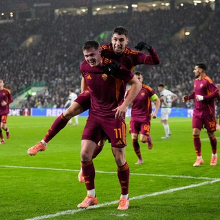 La Roma vince a Glasgow, doppietta Ferguson e 3-0 al Celtic
