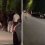 Taormina, auto a tutta velocità su giovani fuori da una discoteca - Il video