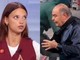 Scontro in tv tra Bruno Vespa e Sabrina Brizzola: "Quando parlate, voi giovani, documentatevi. Qui venite preparati" Scontro in tv tra Bruno Vespa e Sabrina Brizzola: "Quando parlate, voi giovani, documentatevi. Qui venite preparati"