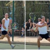 Alcaraz, show in allenamento e ritorno in campo vicino