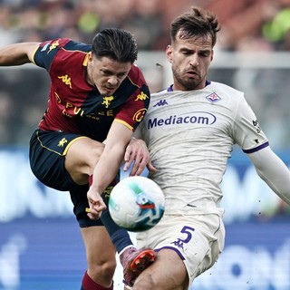 Genoa-Fiorentina 2-2, pari all’esordio per De Rossi e Vanoli