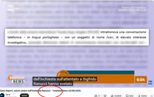 Ranucci diventa Ranuzzi sul canale Youtube di RaiPlay: si scatena l'ironia del web Ranucci diventa Ranuzzi sul canale Youtube di RaiPlay: si scatena l'ironia del web