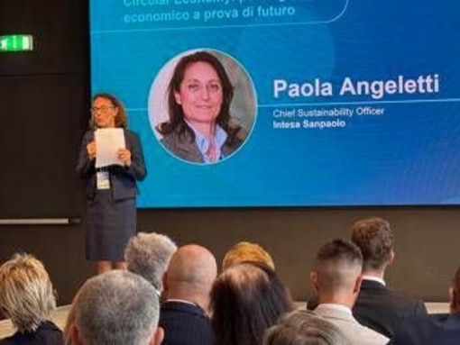 Angeletti (Intesa Sp): &quot;Economia circolare tema strategico parte del piano d’impresa&quot;