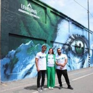 Milano, l'artista Danilo Pistone porta la purezza di Levissima in città Milano, l'artista Danilo Pistone porta la purezza di Levissima in città