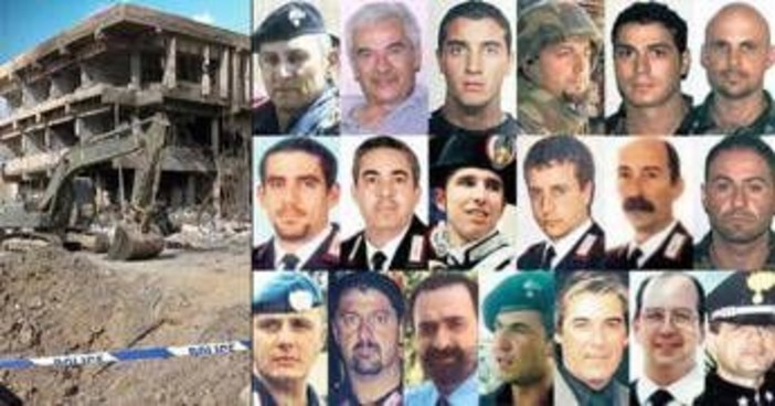 Nassiriya, Mattarella e Meloni ricordano i caduti:"Non dimenticheremo mai il loro sacrificio" Nassiriya, Mattarella e Meloni ricordano i caduti:"Non dimenticheremo mai il loro sacrificio"