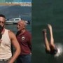 Mario Acampa, inviato di Camper, si spoglia e si getta nel lago in diretta tv: "Grazie a tutti"
