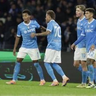 Napoli-Atalanta 3-1, Conte torna primo in classifica Napoli-Atalanta 3-1, Conte torna primo in classifica