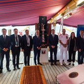 Abodi e Mezzaroma a New York per 'Vespucci&America's Cup', le due icone del mare si incontrano nella 'Big Apple' Abodi e Mezzaroma a New York per 'Vespucci&America's Cup', le due icone del mare si incontrano nella 'Big Apple'