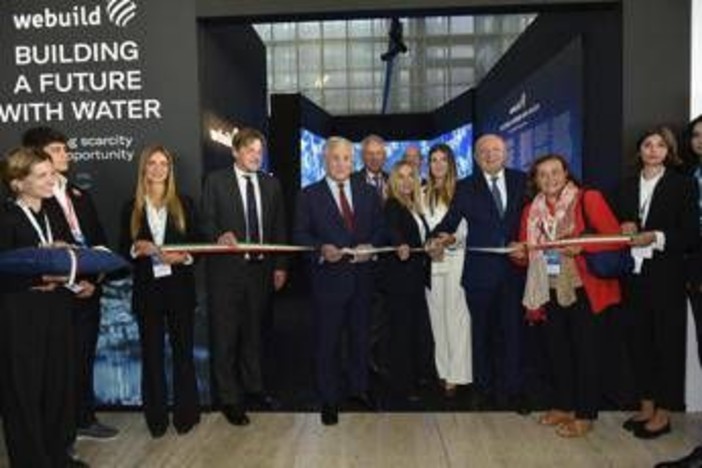 Webuild al Forum Euromediterraneo dell’Acqua, inaugurato lo spazio espositivo 'Building a Future with Water'