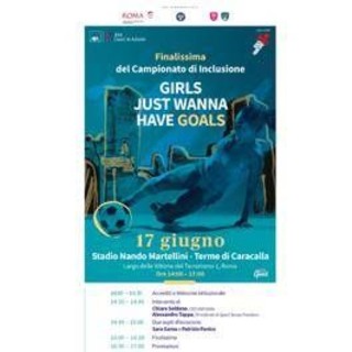 Calcio, si conclude a Caracalla la 'Week for Good': Gama e Panico ambasciatrici