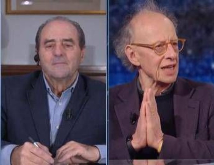 Referendum giustizia, duello tra Di Pietro e Colombo a Che tempo che fa Referendum giustizia, duello tra Di Pietro e Colombo a Che tempo che fa