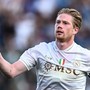 De Bruyne trascina il Napoli, ok il Bologna, pari per il Genoa