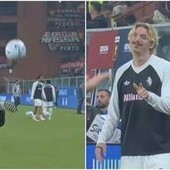 Genoa-Juve, il controllo da numero 10 del raccattapalle stupisce Woltemade: cos'è successo Genoa-Juve, il controllo da numero 10 del raccattapalle stupisce Woltemade: cos'è successo