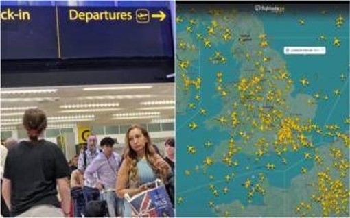 Regno Unito, caos voli in partenza: da Heathrow a Gatwick è stop ai decolli. Cosa sta succedendo Regno Unito, caos voli in partenza: da Heathrow a Gatwick è stop ai decolli. Cosa sta succedendo