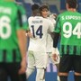 Due gol convalidati dopo check del Var e un rosso: caos in Sassuolo-Lazio Due gol convalidati dopo check del Var e un rosso: caos in Sassuolo-Lazio