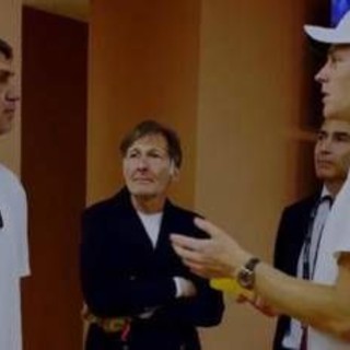 Sinner incontra Maldini agli Internazionali: "Chi vince la Champions?" Sinner incontra Maldini agli Internazionali: "Chi vince la Champions?"