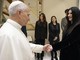Il Papa incontra Laura Pausini: "Già da Sanremo ero un suo fan" Il Papa incontra Laura Pausini: "Già da Sanremo ero un suo fan"