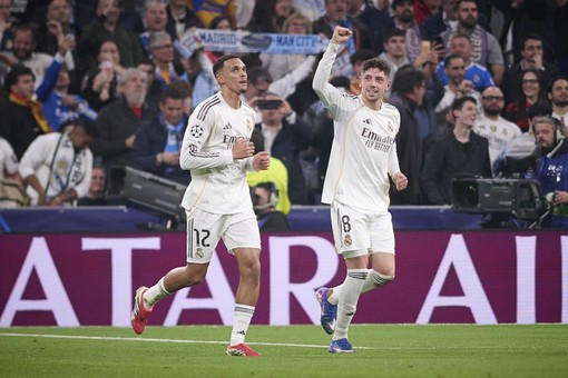 Real Madrid-City 3-0: Valverde firma una tripletta da sogno
