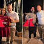 Totti conquista anche Malta, a cena nella Steak House 'Era Ora' tra tifosi e palleggi Totti conquista anche Malta, a cena nella Steak House 'Era Ora' tra tifosi e palleggi