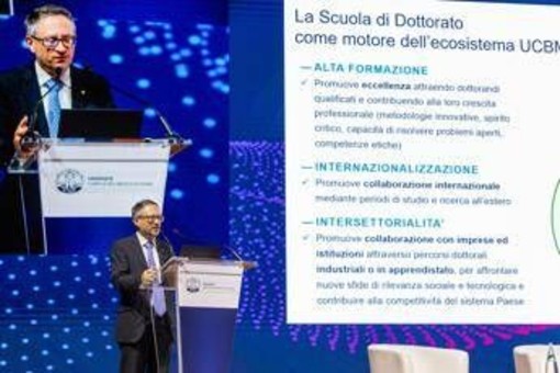 Paggi (Ucbm), "Scuola dottorato Campus biomedico promuove internazionalizzazione e inter-settorialità"