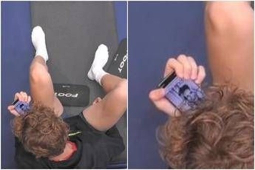 Sinner, i tifosi 'sbirciano' lo sfondo del telefono: &quot;È Laila Hasanovic?&quot;