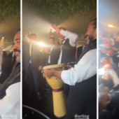 Haaland show al matrimonio di Donnarumma, prende il tamburo e suona la 'Viking Row' Haaland show al matrimonio di Donnarumma, prende il tamburo e suona la 'Viking Row'